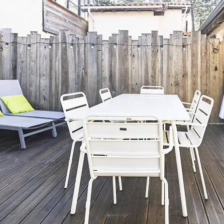 Charmante Maison Avec Piscine Hébergement de vacances Moliets-et-Maa